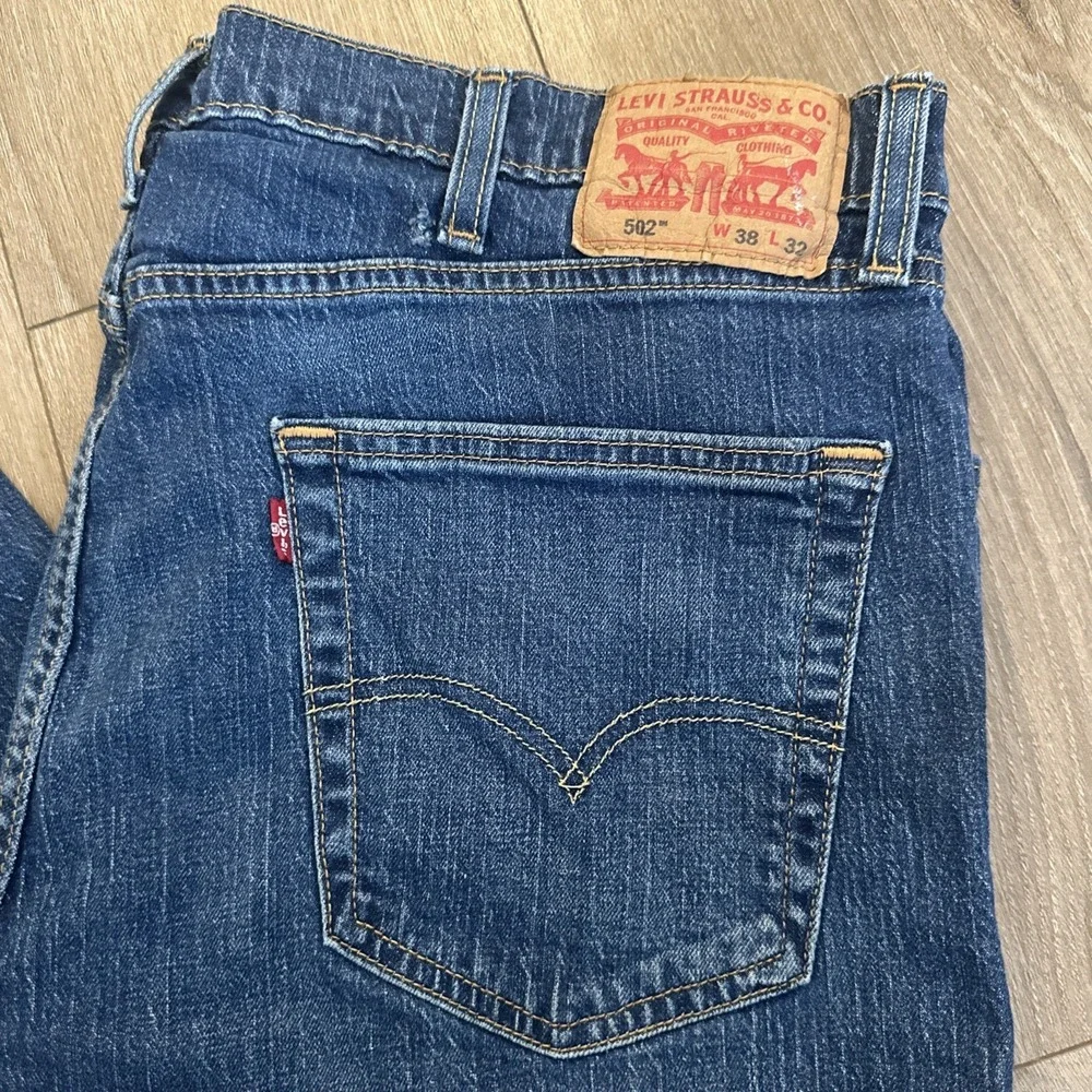 Levi's 502 Taper Regular Stretch Jean‎ for Men, 38 x 32 Workwear Cowboy Rodeo
